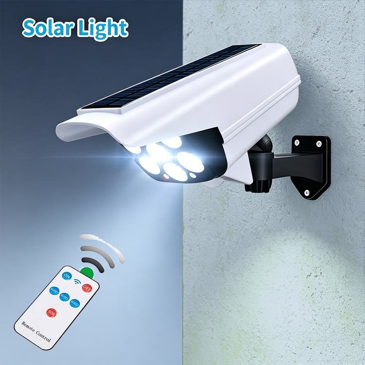 Solar camara light