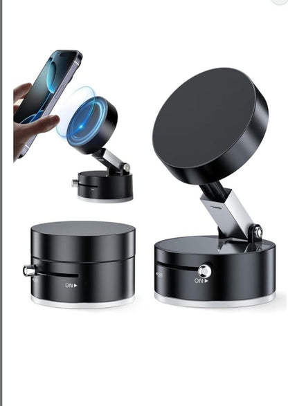 Vaccum phone holder