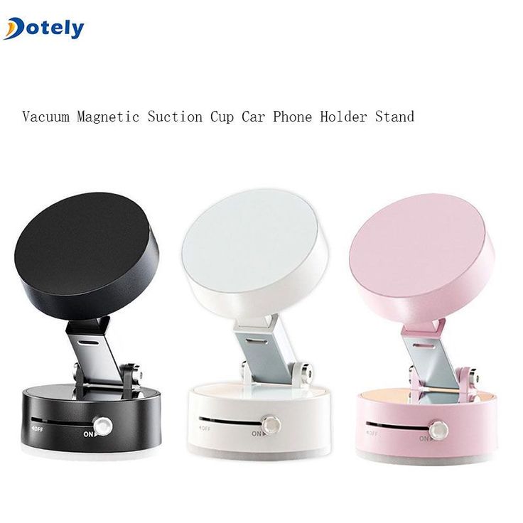 Vaccum phone holder