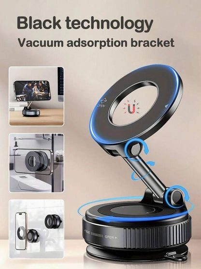 Vaccum phone holder